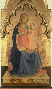 Madonna col Bambino, pannello centrale di un trittico da Fra Angelico